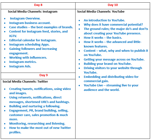 Mohamed Youssef School of Digital Marketing - تدريب الشركات علي إستخدام منصات التواصل الإجتماعي في البيزنس 2