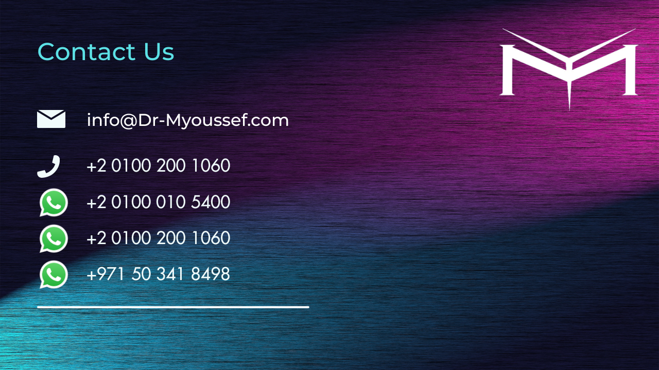 Mohamed Youssef School of Digital Marketing - Contact us